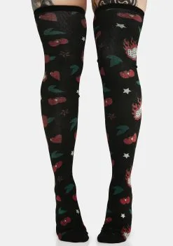 X_CIEL Rockabilly Baby Thigh High Socks -Outlet Tights Store 1cmvJJsb9ALnnRuKo0vQKqeFnlkm2q97 24