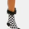 X_PTLHZ Black Check Me Out Crew Socks -Outlet Tights Store 2vvQq1K3aQ46pQsyKX493wy3rb2I8jW4 24