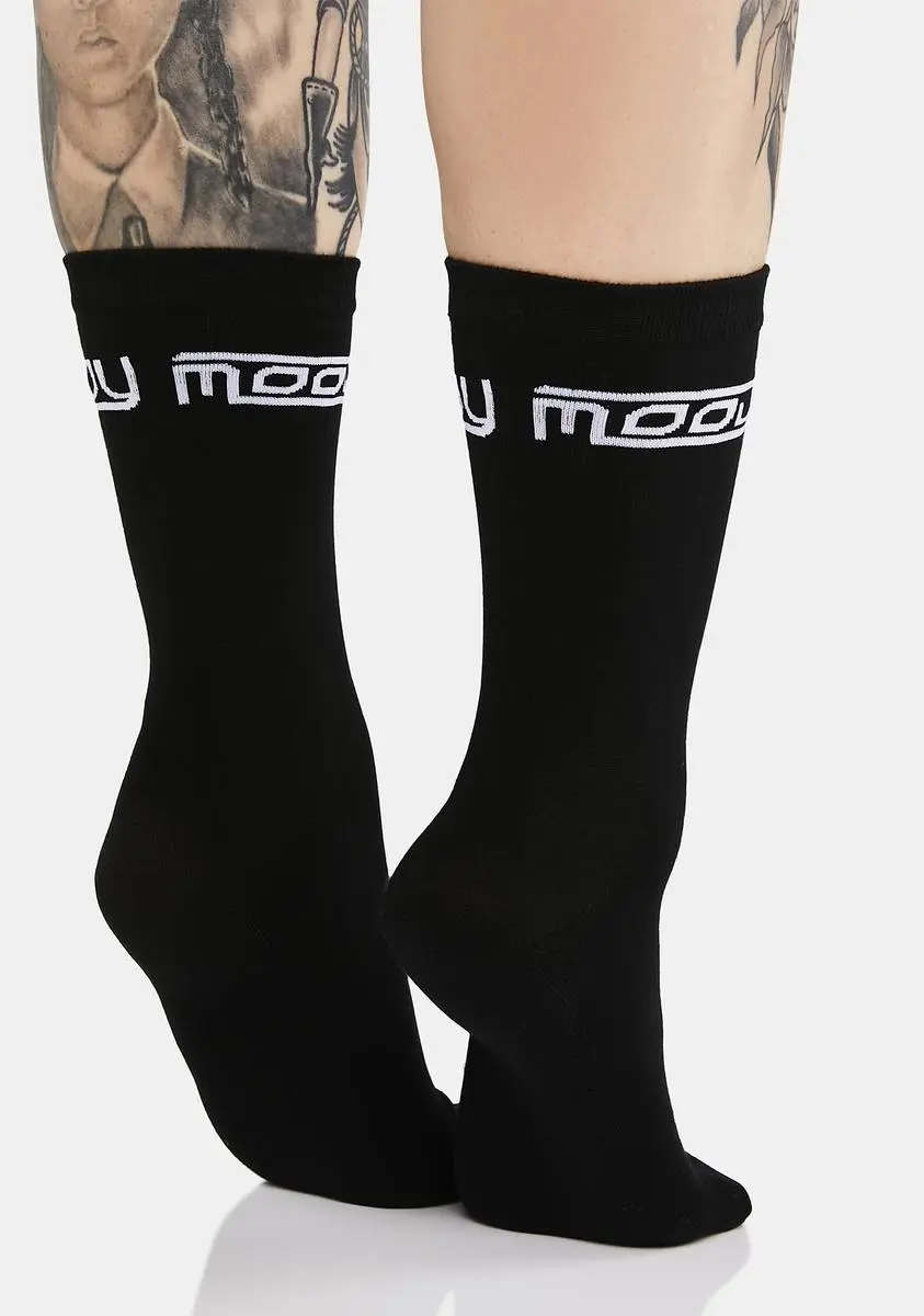 X_CIEL Attitude Problem Crew Socks 5 X_CIEL Attitude Problem Crew Socks - Image 3