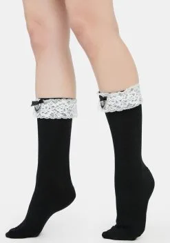 The Grave Girls Creature Of The Night Crew Socks -Outlet Tights Store 5t7oLdwz0MnQuZSkV1iaZToIZJNY6bVJ 24