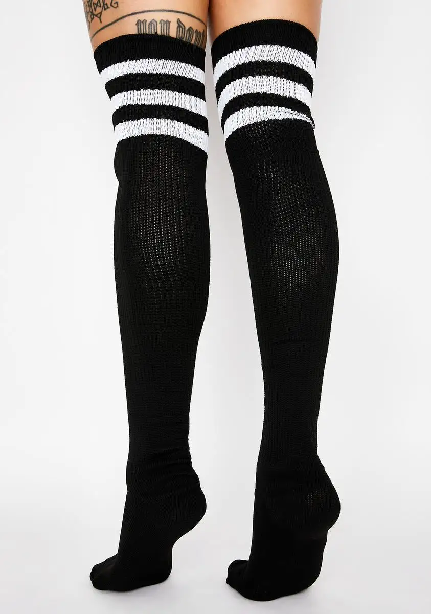 X_Leg Avenue Rack 'Em Up Athletic Thigh Highs 5 X_Leg Avenue Rack 'Em Up Athletic Thigh Highs - Image 3