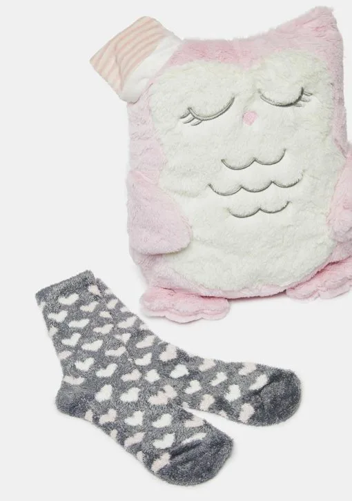 MeMoi Cozy Buddies Stuffed Owl With Matching Heart Socks 4 MeMoi Cozy Buddies Stuffed Owl With Matching Heart Socks -Outlet Tights Store 7btAlQy6Xiw1hBDWSZQCDyD9okhMRa97 24