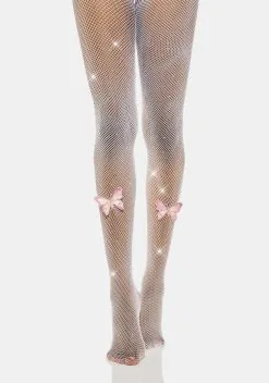 X_PTLHZ Enchanted Haze Fishnet Tights