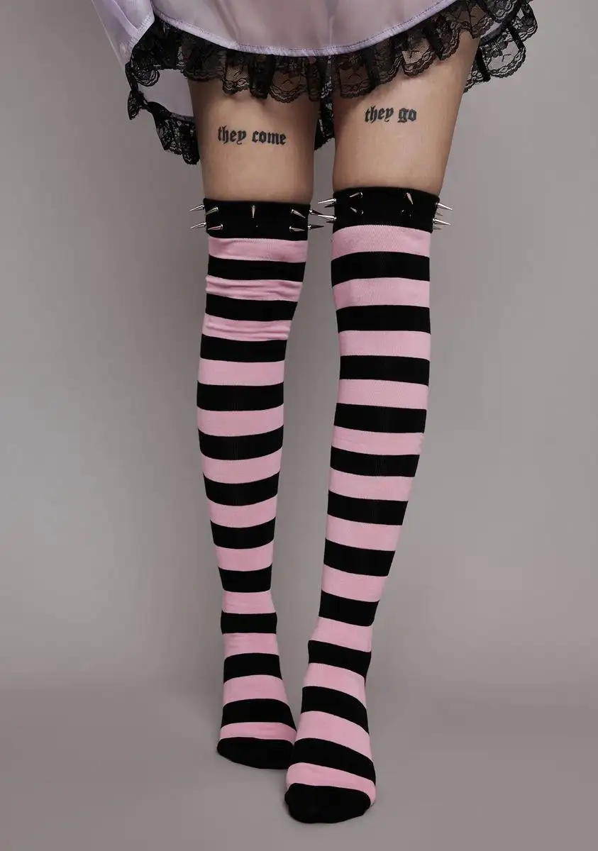 X_CIEL Shocking Thrill Thigh High Socks 3 X_CIEL Shocking Thrill Thigh High Socks