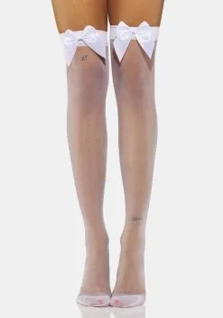 X_PTLHZ Sweet Princess Thigh High Socks