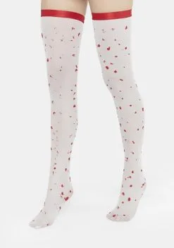 Trickz N' Treatz Scream Queen Thigh High Stockings