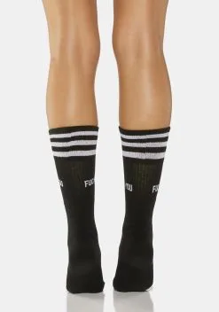 Mother Socker Fuck You Crew Socks -Outlet Tights Store GANGHwcVq8olef1nE6ZykiyI0FKnG12n 24