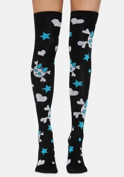 The Grave Girls About Me Thigh High Socks -Outlet Tights Store GGKjQ4CYrtHFkGyf7wTL8DLuEzvXH4PP 24