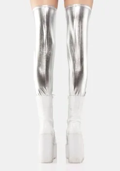 X_Leg Avenue Chrome Make Me Wet Thigh-High Stockings -Outlet Tights Store HVhsGir2KNcUOx9W4uI8YlAK29G9ybXq 24