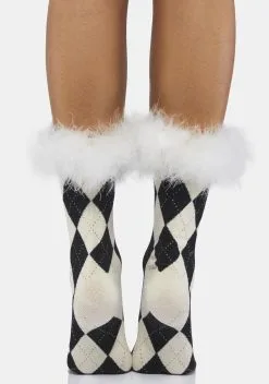 X_PTLHZ Frosty Double Check Argyle Socks -Outlet Tights Store I61ueu9NNJmwgUhZTZhpGrPe75Utf95u 24