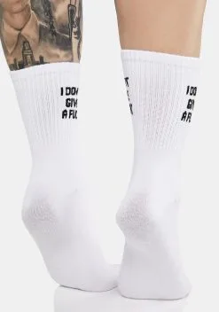 X_Ana Accessories IDGAF Crew Socks -Outlet Tights Store Jay0BH4J7qAHZVg3w5Ylp6ODIyKBv6wS 24