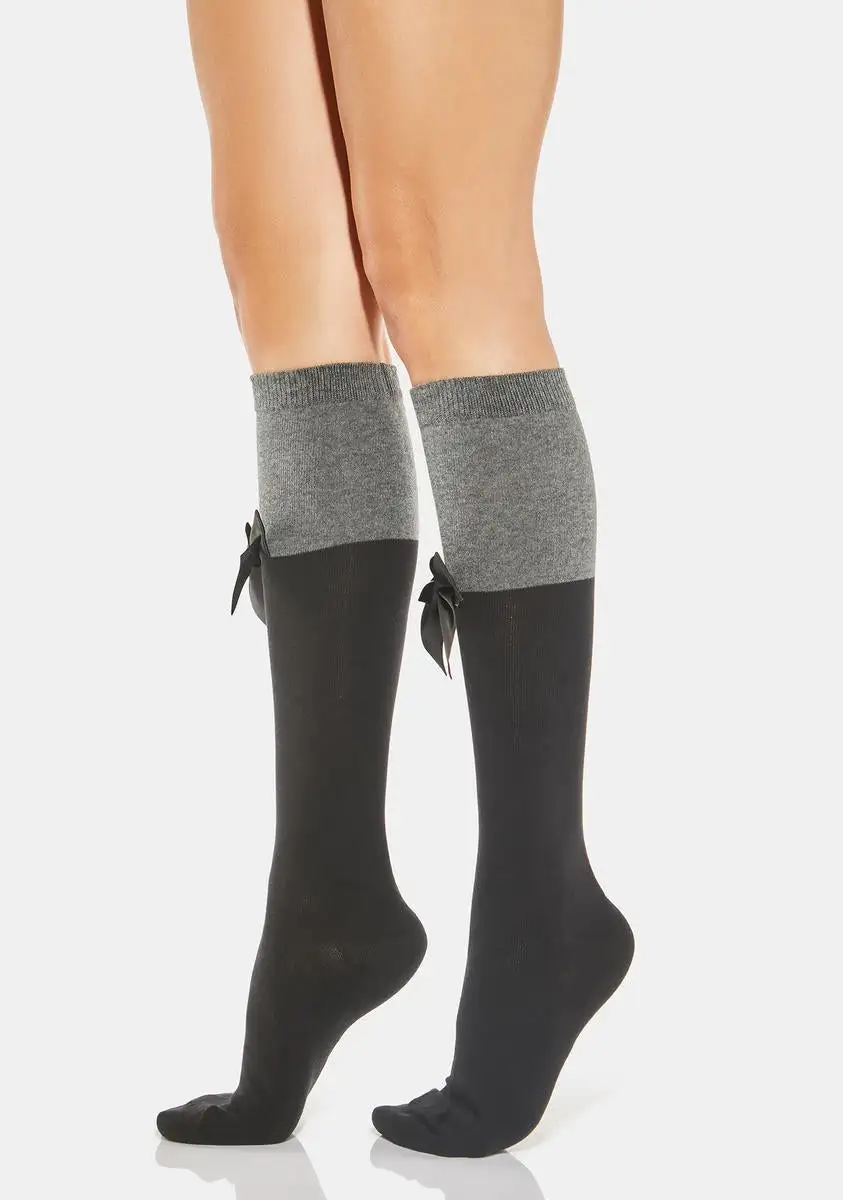 X_PTLHZ Head In The Books Knee High Socks 4 X_PTLHZ Head In The Books Knee High Socks - Image 2