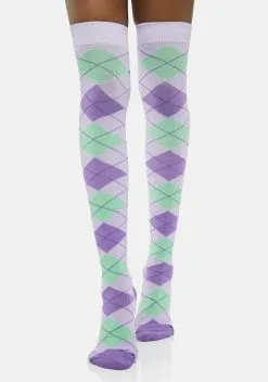 X_Leg Avenue Lilac Late To Class Thigh High Socks -Outlet Tights Store Jpn2WCIMRoRcaEKavSUIAUCowhVaInLr 24