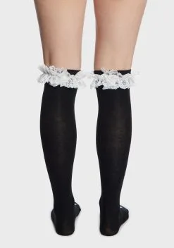 Widow Solemn Gathering Knee-High Socks -Outlet Tights Store KTVxW5uhGCvrB7ZZ9LMGG2eMvqMirzTo 24