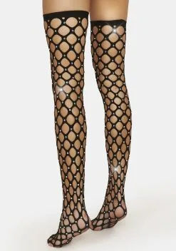 X_PTLHZ Hollow Spirit Thigh-High Socks -Outlet Tights Store LWs9BM89HbpRTaLFz14Ch3pJ4rYYkEfw 24