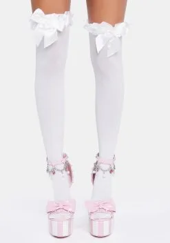 X_Music Legs Sincere Me Thigh Highs