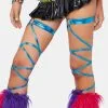X_PTLHZ Aqua Gettin' Groovy Metallic Leg Wraps -Outlet Tights Store Mn7bcACWijCOEKAXUZLwSI0ZGCDqGMEn 24