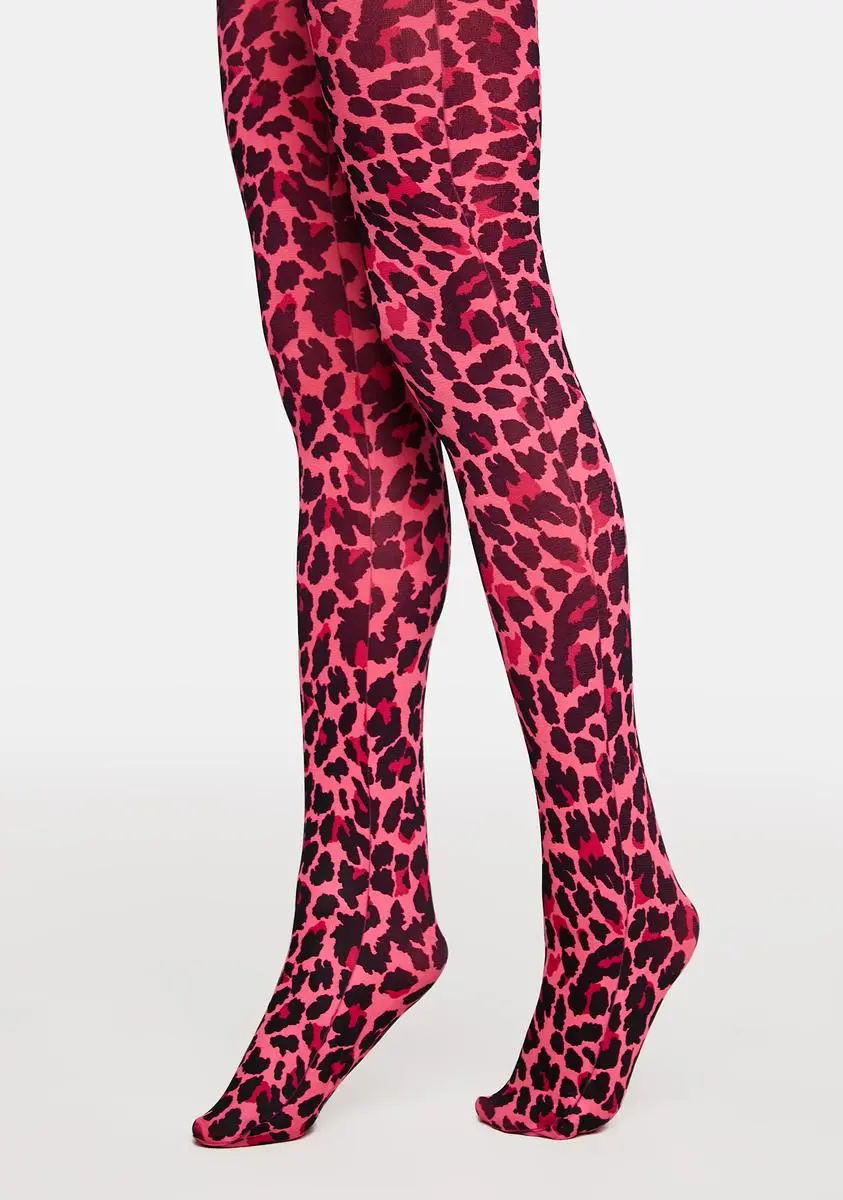X_Leg Avenue Endless Cool Leopard Tights 3 X_Leg Avenue Endless Cool Leopard Tights