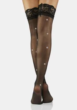 X_PTLHZ Slick Flashy Mood Thigh Highs -Outlet Tights Store OXtZSlunw8OtvYCarR5paXmA2BIPy99F 24