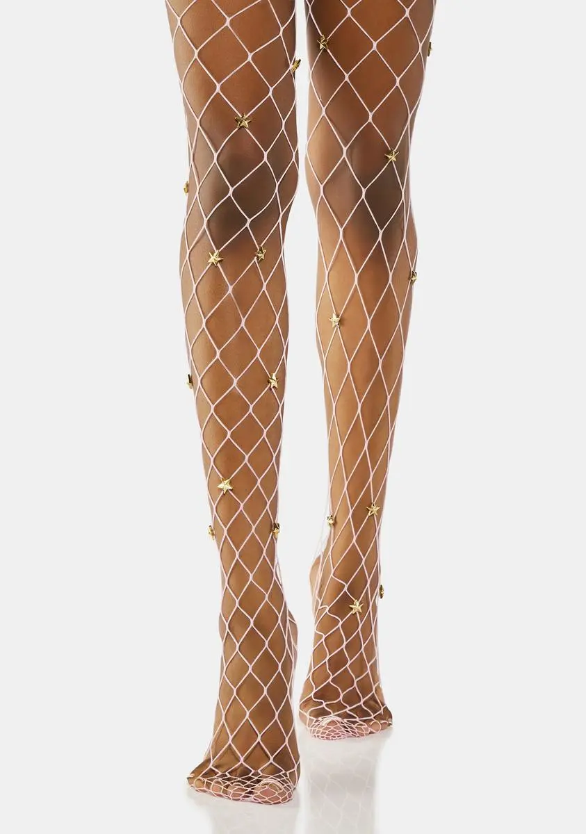 X_PTLHZ Constant Glow Fishnet Tights 3 X_PTLHZ Constant Glow Fishnet Tights