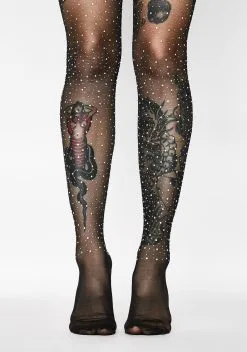 X_Leg Avenue Midnight Glimmer Rhinestone Tights -Outlet Tights Store QdAmkC9IRWdUliQrldsZKUqlnIP9BjP0 24