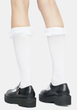 X_Music Legs Demure Girl Lace Ruffle Socks -Outlet Tights Store RZBJO2OwO53cwUTeqgugUY20FvwVYQxu 24