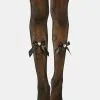 X_PTLHZ Dark Familiar Feeling Fishnet Tights