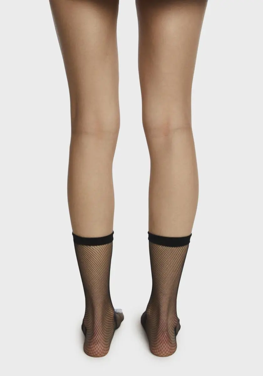 X_Leg Avenue Kick Da Bucket Fishnet Socks 4 X_Leg Avenue Kick Da Bucket Fishnet Socks - Image 2