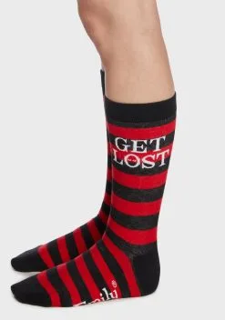 Dolls Kill X Emily The Strange Take A Hike Sock Set