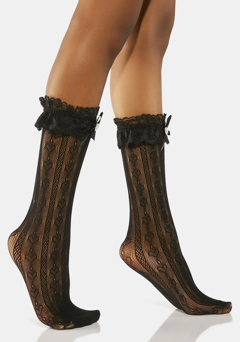 X_PTLHZ Tragic Love Fishnet Socks 4 X_PTLHZ Tragic Love Fishnet Socks - Image 2
