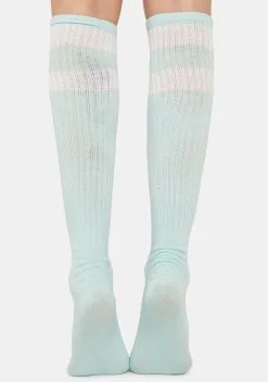 MeMoi Seafoam Rugby Athletic Striped Knee High Socks 7 MeMoi Seafoam Rugby Athletic Striped Knee High Socks -Outlet Tights Store WjJxUin9C3FGz5IahjPWycZ07Rgg4sHa 24