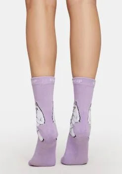 RIPNDIP Purple Lord Nermal Crew Socks -Outlet Tights Store X42DhpEWDIqR0EieHNTyihr1uHgHQpek 24