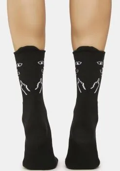 RIPNDIP Jerm Face Mid Socks -Outlet Tights Store YjAvtgvE7ffWp8CwvvpzwRJU7e8t1r0x 24