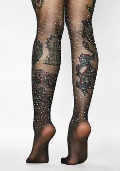 X_Leg Avenue Midnight Glimmer Rhinestone Tights -Outlet Tights Store bSczk3MFJWqUJ5Xb0RCH7rL80WFCVLrN 24