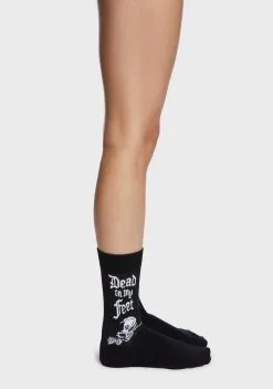 Alchemy England Dead On My Feet Socks