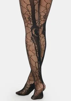 Trickz N' Treatz Nightcrawler Fishnet Skeleton Tights -Outlet Tights Store bxLop3cUWToXNuO6M4dBDiBiTNbh27W8 24
