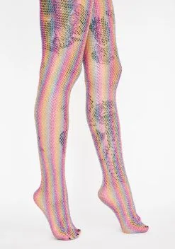X_Leg Avenue Now N' Later Fishnet Tights
