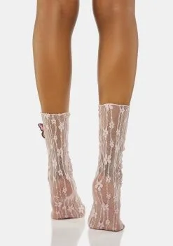 X_PTLHZ Sweet Precious Charms Lace Socks -Outlet Tights Store dgP36Kk6PqbB2zG3xZ3G2S4AEg7a7aF6 24