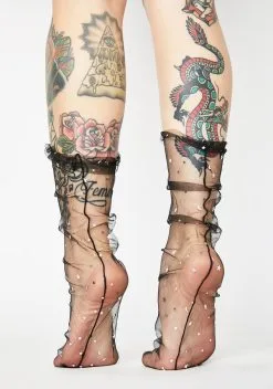 X_Leg Avenue Starring Yours Truly Sheer Socks -Outlet Tights Store eQUppWK6eSBre1hs7gmwcoOUmCN1Wk8C 24