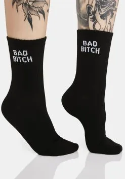 X_Ana Accessories Wicked Exclusive Club Crew Socks