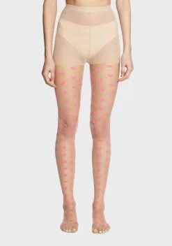 X_Music Legs The Love You Give Sheer Tights