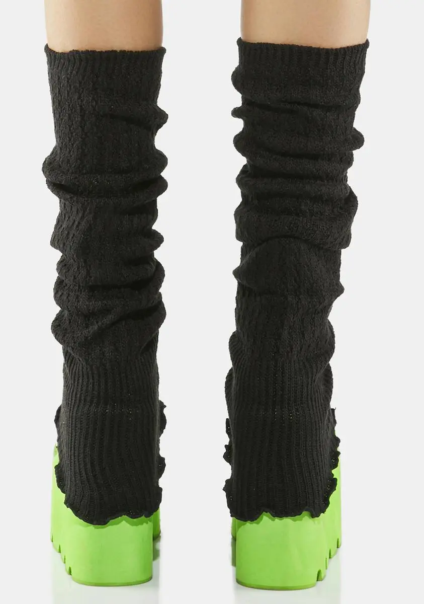 X_Music Legs Wicked Just For You Knit Leg Warmers 5 X_Music Legs Wicked Just For You Knit Leg Warmers - Image 3