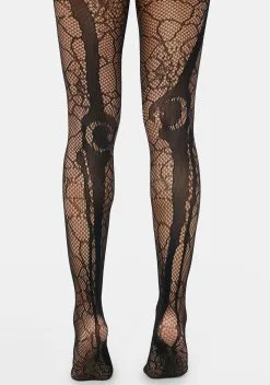Trickz N' Treatz Nightcrawler Fishnet Skeleton Tights -Outlet Tights Store mbiXWBduE5nSnHyme1Lec2kwEPJOaTrh 24