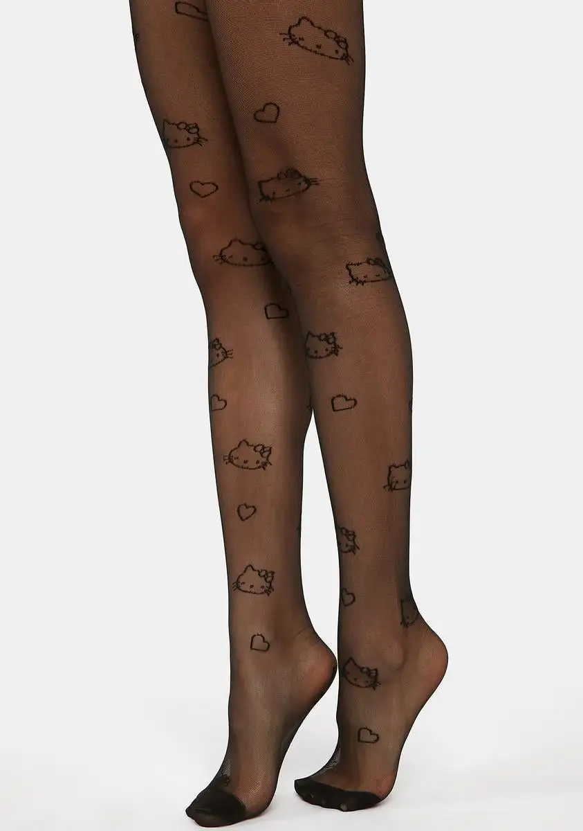 Skinnydip Hello Kitty Tights 4 Skinnydip Hello Kitty Tights - Image 2