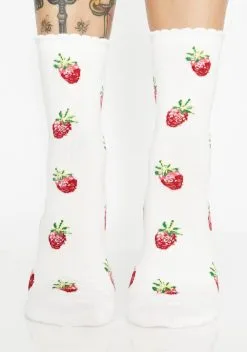 X_Ana Accessories Strawberry Shortcake Socks