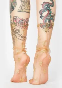 X_Leg Avenue Brightest Star Tulle Socks 7 X_Leg Avenue Brightest Star Tulle Socks -Outlet Tights Store oDv7owNihaOZpeQUB4CODbctfoXVMCP9 24