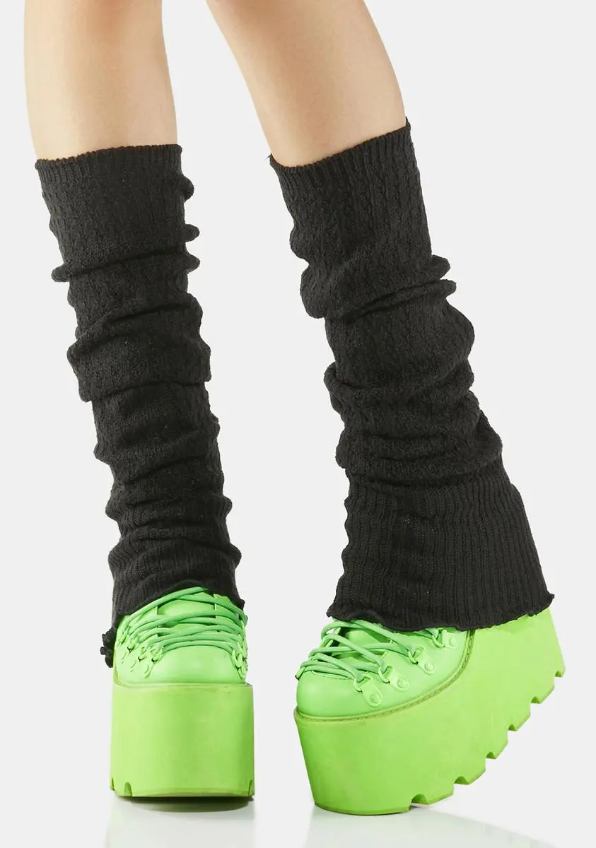 X_Music Legs Wicked Just For You Knit Leg Warmers 4 X_Music Legs Wicked Just For You Knit Leg Warmers - Image 2