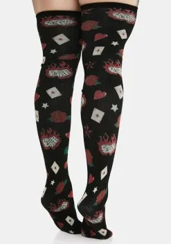 X_CIEL Rockabilly Baby Thigh High Socks -Outlet Tights Store pA1splumDqEXeUZCCFvU1tPYjFPPWY8G 24