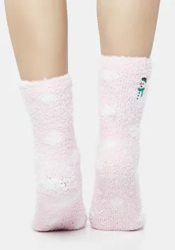 MeMoi Polka Dot Snowman Embroidery Cozy Socks -Outlet Tights Store pOFuQr3yytLQwnp2Cv6mLnWnHwpbklOc 24