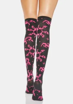 X_CIEL Cosmic Ink Thigh High Socks -Outlet Tights Store pleJjObsBvNK2TYFoB5mpyMj0H0rK5AC 24
